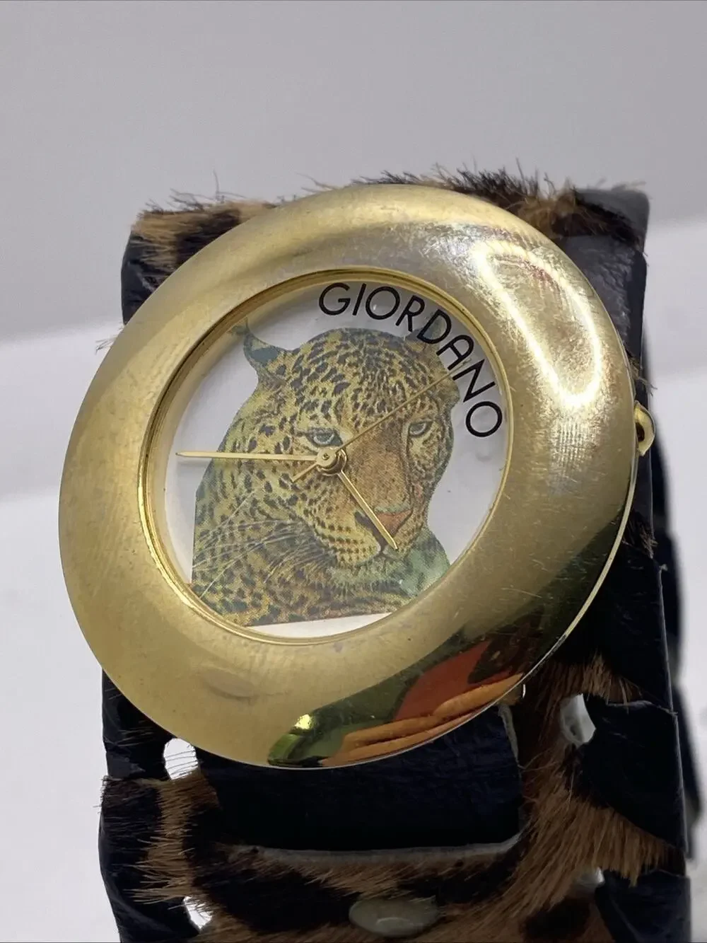 Vintage Giordano Jaguar Watch Works New Battery